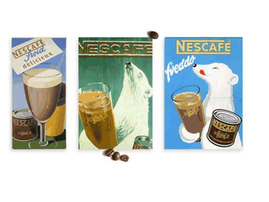 Café scene with a barista