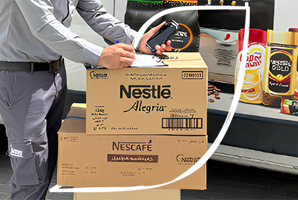 Delivery service illustration