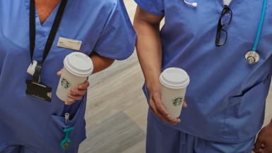 Healthcare-wpss-staff-holding-starbucks-cups 