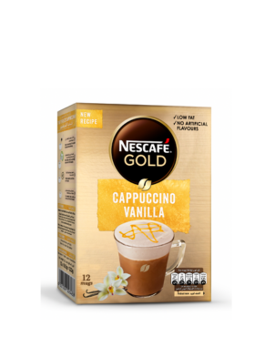 Nescafe Gold Cappuccino Sachets 12 per pack