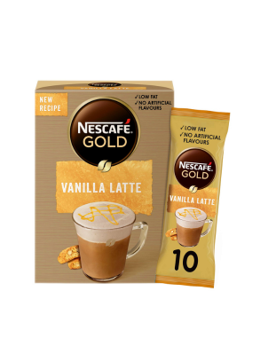 NESCAFÉ® Gold Vanilla Latte Instant Coffee 18.5g 10 sticks