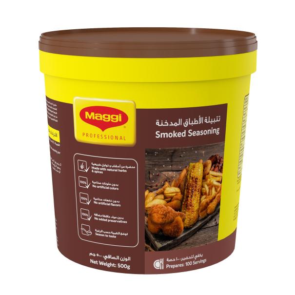 Maggi Smoked Seasoning Mockup Front