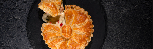 كيش بالدجاج