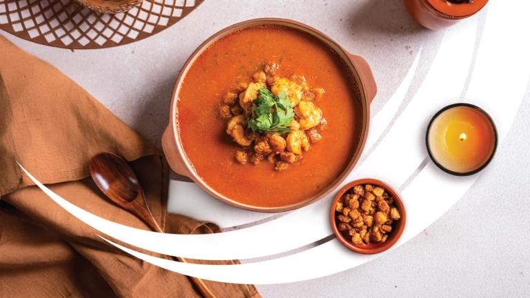 Khaleeji Shrimp and Tomato Soup