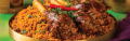 Plate of Khaleeji lamb mandi